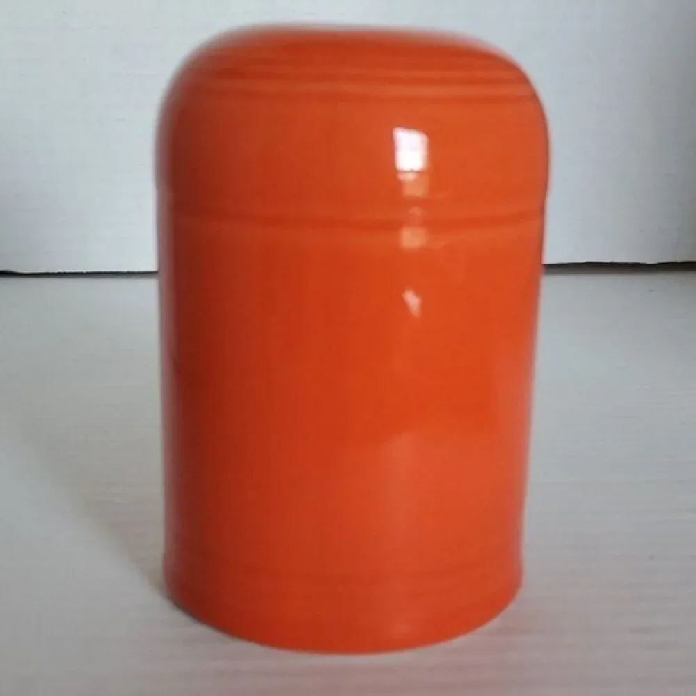 Fiestaware Fiesta Pepper Shaker Extra Large Range Ceramic Container Poppy Orange